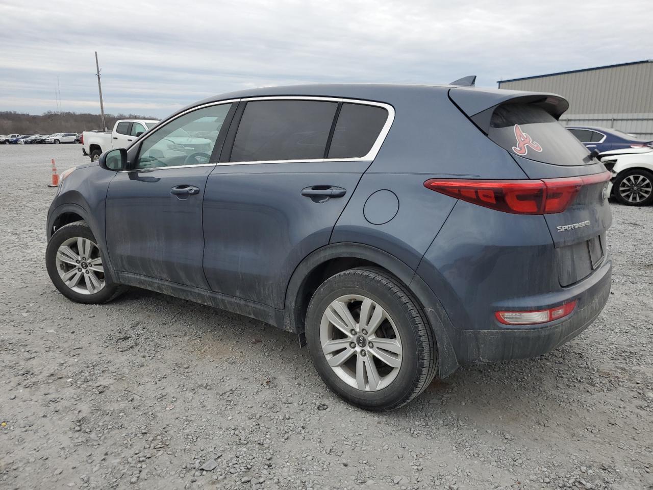 2018 KIA Sportage VIN KNDPM3AC1J7465201 Copart auction photo, front end damage thumbnail 2