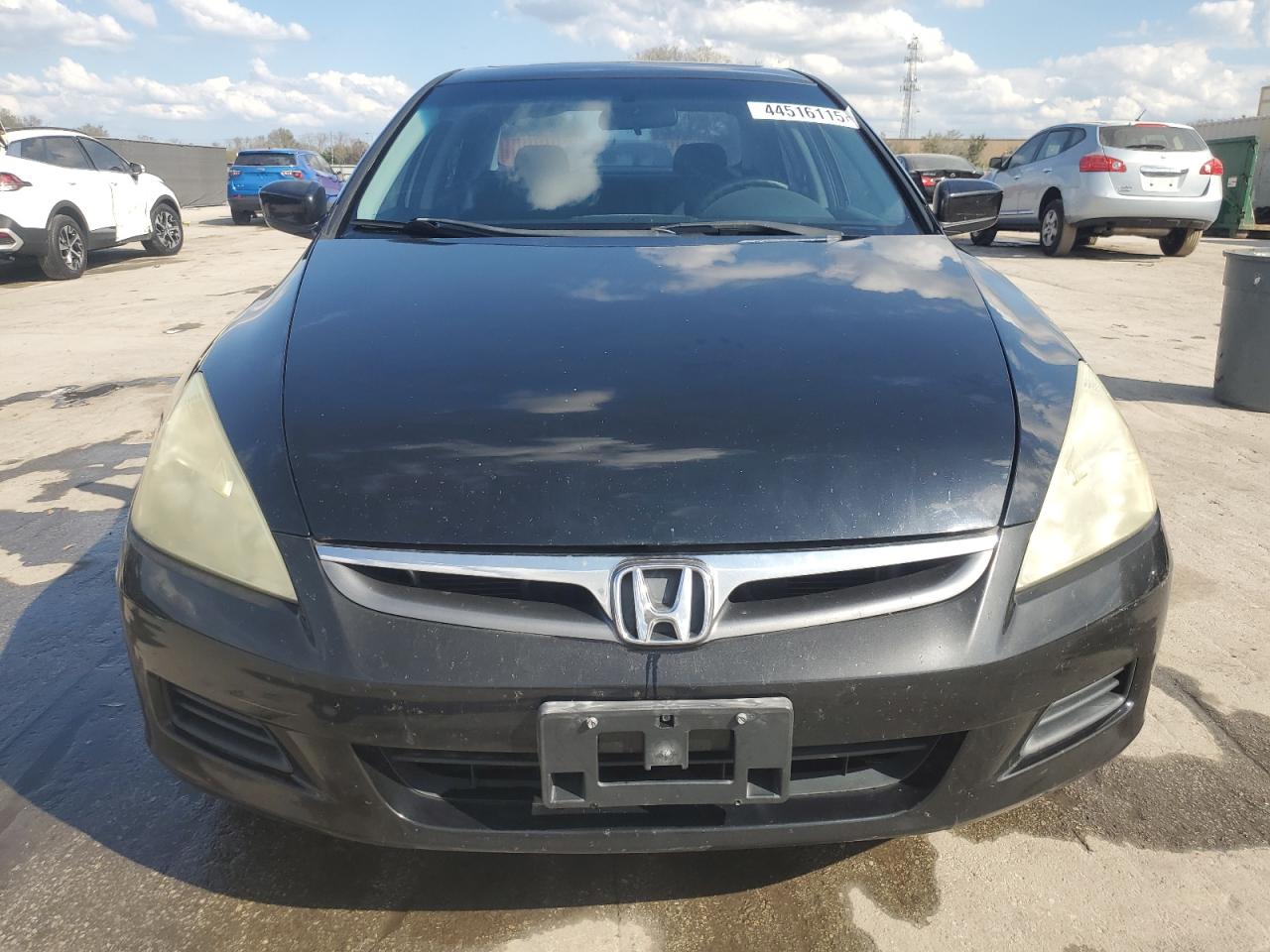 2007 Honda Accord VIN 1HGCM66557A029698 Copart auction photo, side damage thumbnail 5