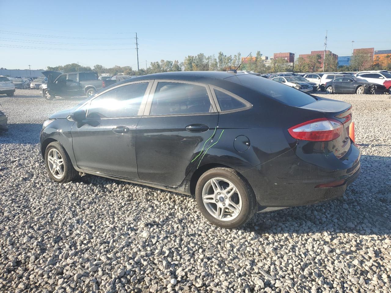 2019 Ford Fiesta VIN 3FADP4BJXKM101417 Copart auction photo, rear end / minor dent/scratches damage thumbnail 2