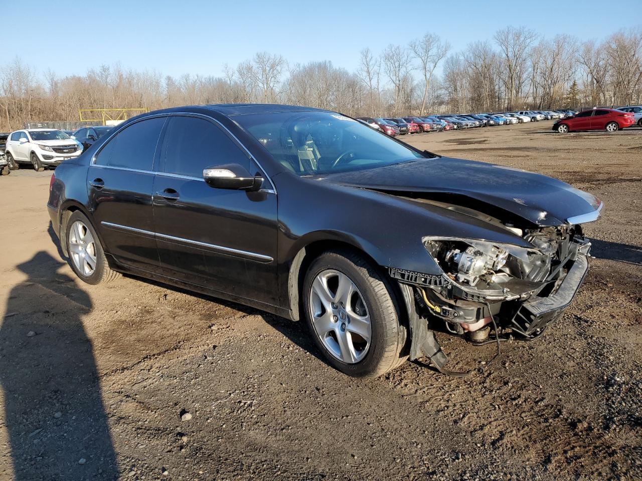 2005 Acura RL VIN JH4KB16535C013020 Copart auction photo, front end damage thumbnail 4