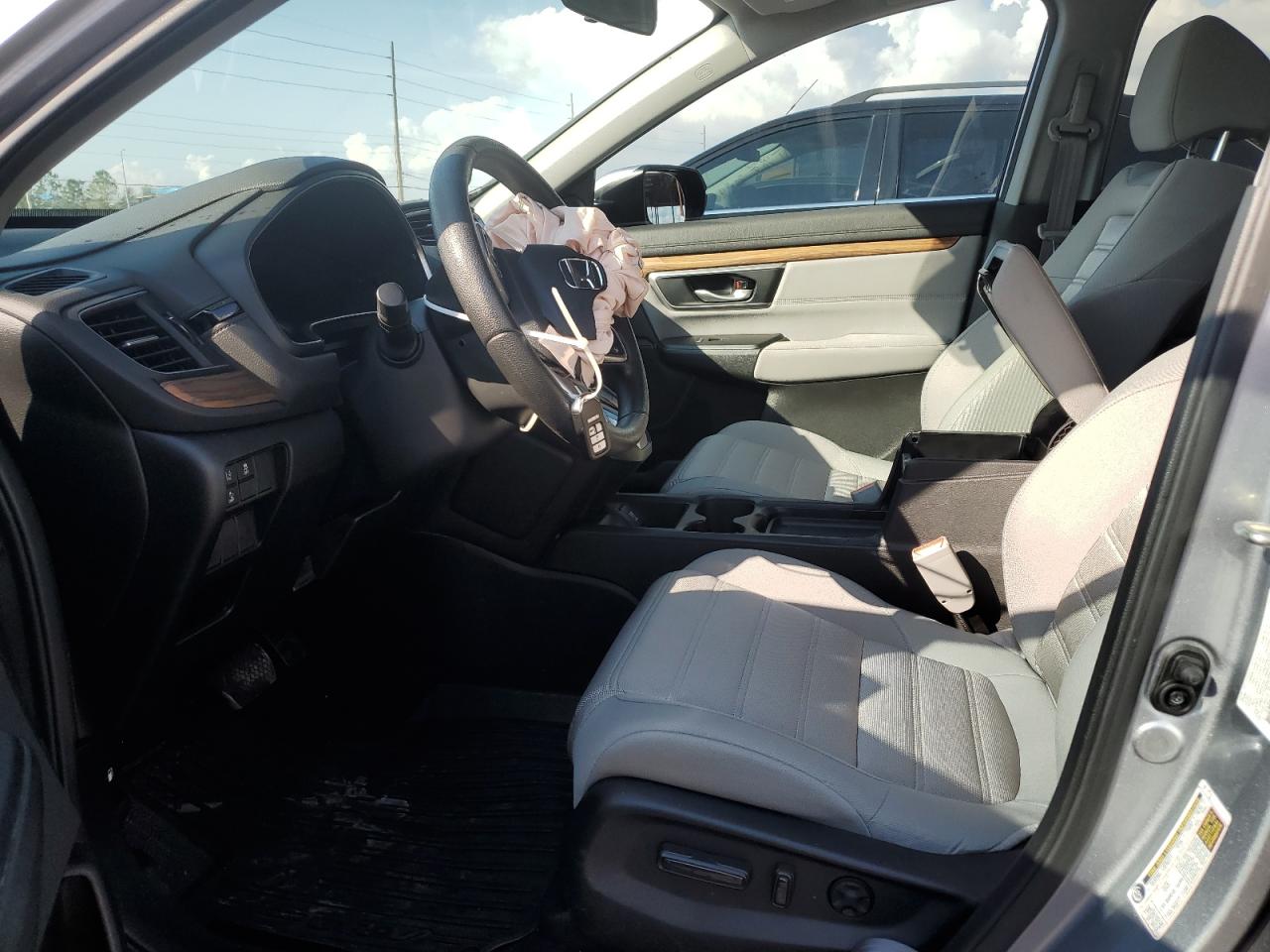 2019 Honda CR-V VIN 7FARW1H56KE020564 Copart auction photo, side / front end damage thumbnail 7