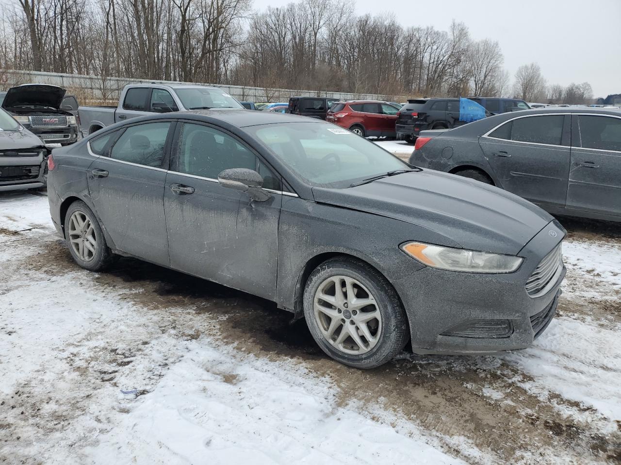2016 Ford Fusion VIN 1FA6P0H74G5133502 Copart auction photo, rear end / minor dent/scratches damage thumbnail 4