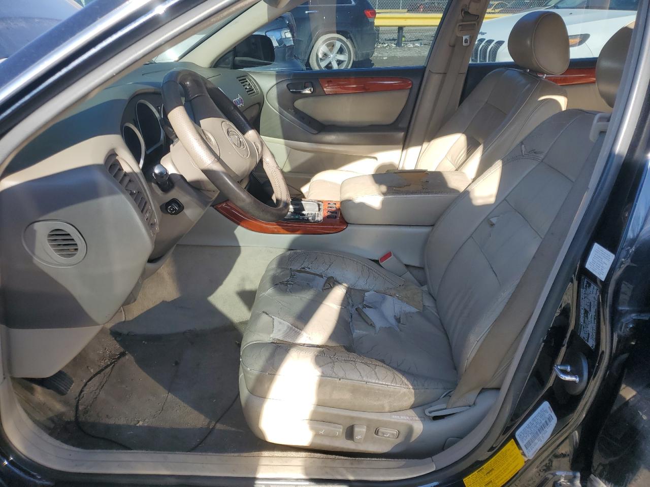 2002 Lexus GS 300 VIN JT8BD69S420154376 Copart auction photo, vandalism damage thumbnail 7