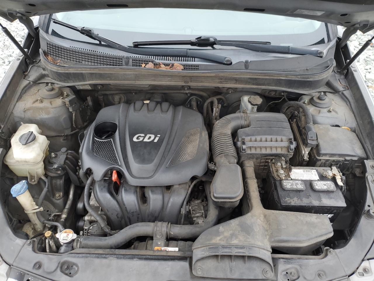 2013 Hyundai Sonata VIN 5NPEC4ACXDH578516 Copart auction photo, front end / undercarriage damage thumbnail 13