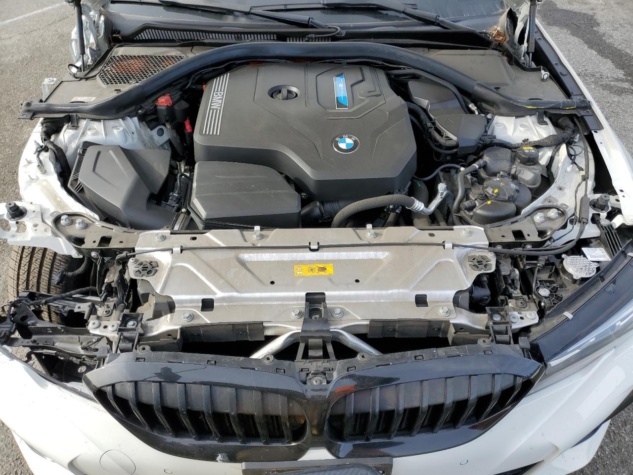 2022 BMW 3er VIN 3MW5P7J00N8C57811 Copart auction photo, front end damage thumbnail 12