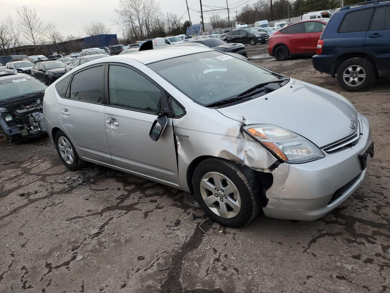 2009 Toyota Prius VIN JTDKB20U993507881 Copart auction photo, front end / side damage thumbnail 4