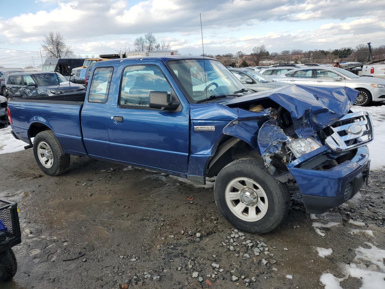 2009 Ford Ranger VIN 1FTYR14D89PA68191 Copart auction photo, front end / minor dent/scratches damage thumbnail 4