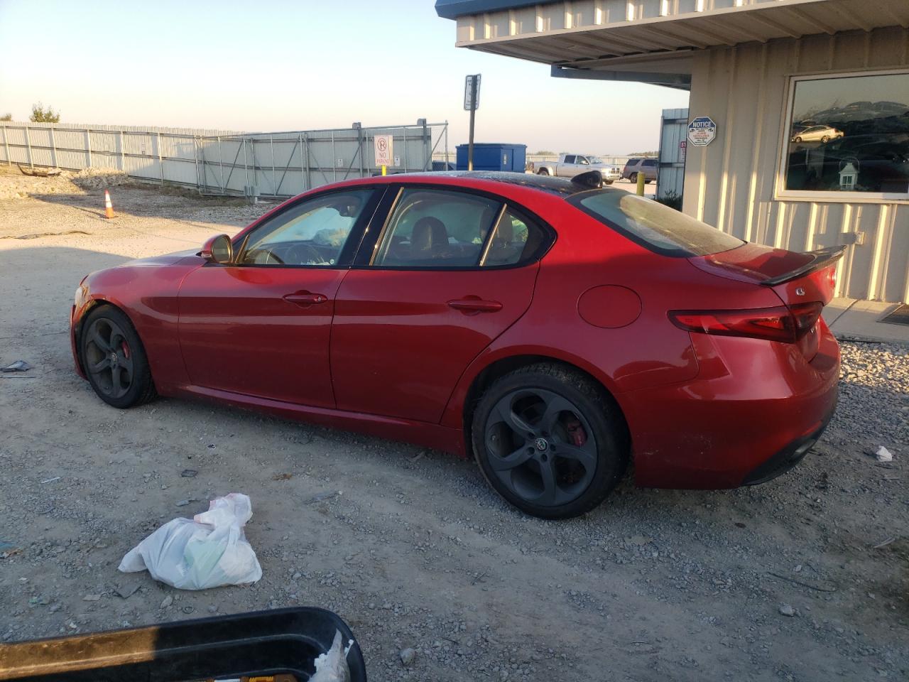2017 Alfa Romeo Giulia VIN ZARFAEENXH7561419 Copart auction photo, front end damage thumbnail 2