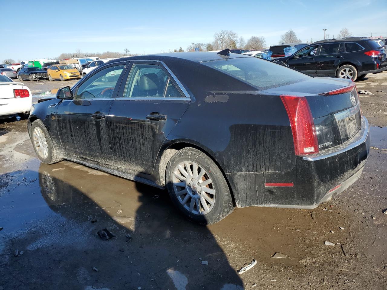 2012 Cadillac CTS VIN 1G6DG5E59C0157225 Copart auction photo, water/flood / front end damage thumbnail 2