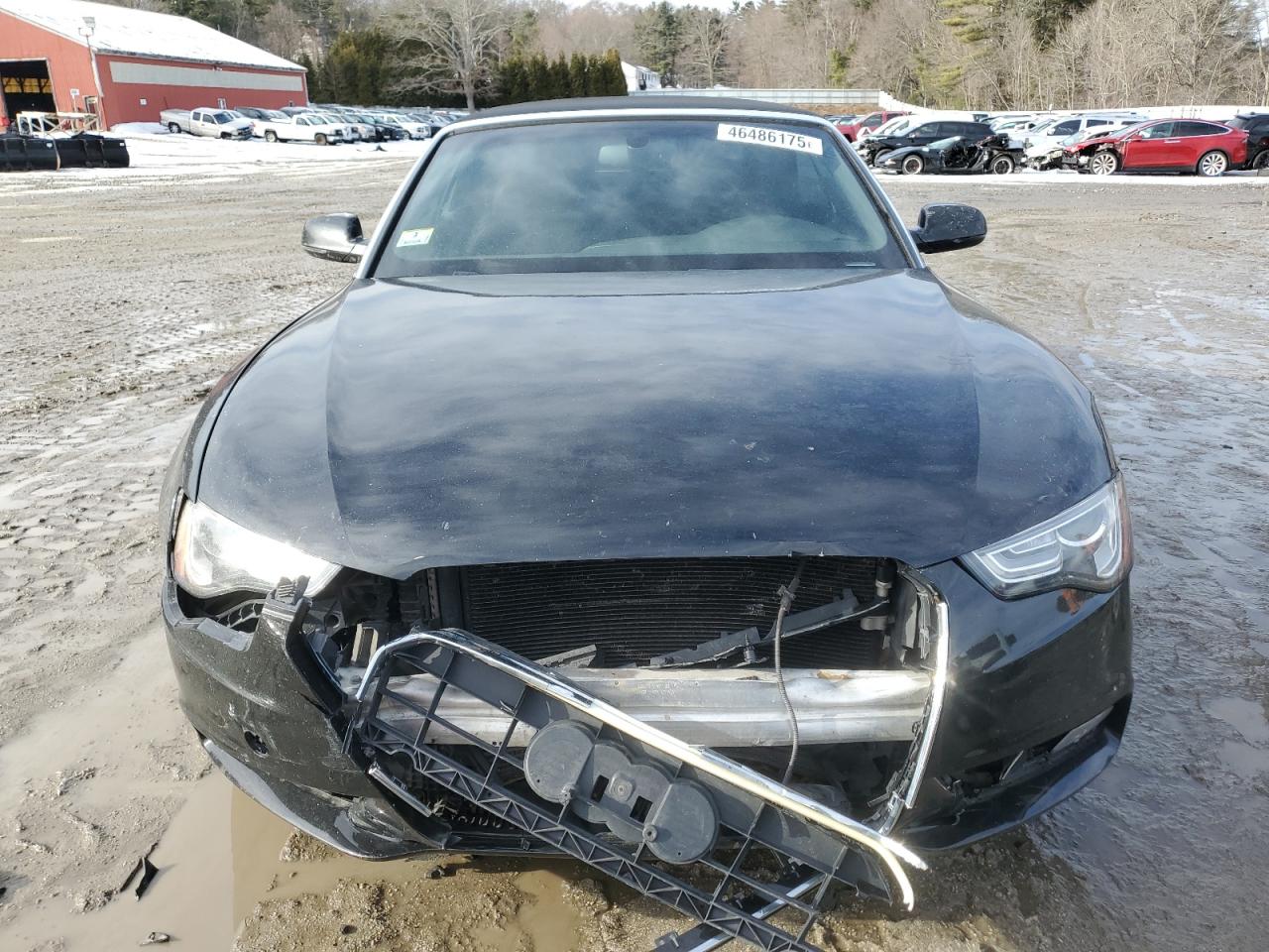 2013 Audi A5 VIN WAULFAFH9DN007761 Copart auction photo, front end / minor dent/scratches damage thumbnail 5