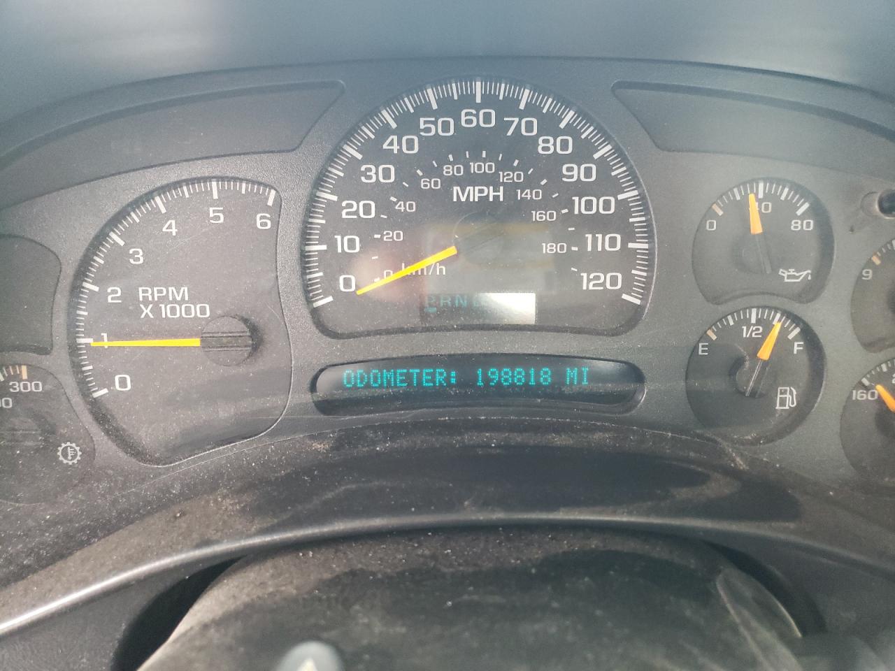 2005 Chevrolet Silverado VIN 1GCHC24U95E344990 Copart auction photo, front end damage thumbnail 9