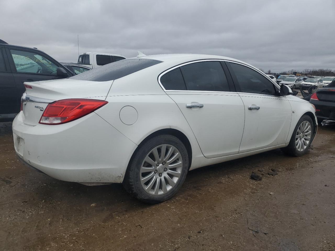 2011 Buick Regal VIN W04GN5EC4B1005144 Copart auction photo, front end / rear end damage thumbnail 3