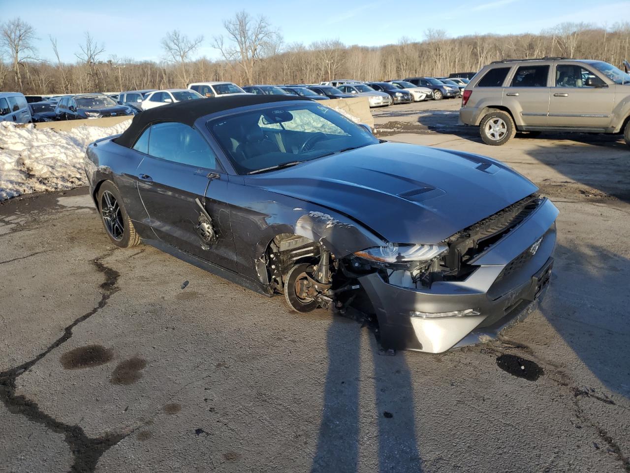 2021 Ford Mustang VIN 1FATP8UH0M5116353 Copart auction photo, all over damage thumbnail 4