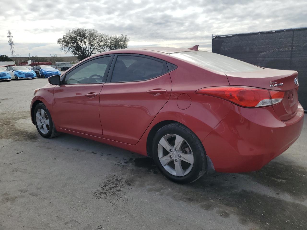 2013 Hyundai Elantra VIN KMHDH4AE3DU939858 Copart auction photo, minor dent/scratches damage thumbnail 2