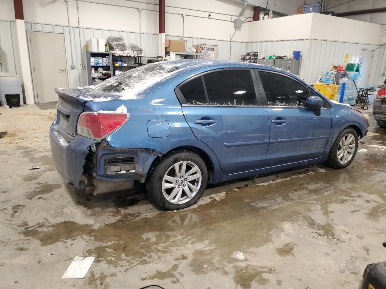 2015 Subaru Impreza VIN JF1GJAC62FH002219 Copart auction photo, front end / rear end damage thumbnail 3