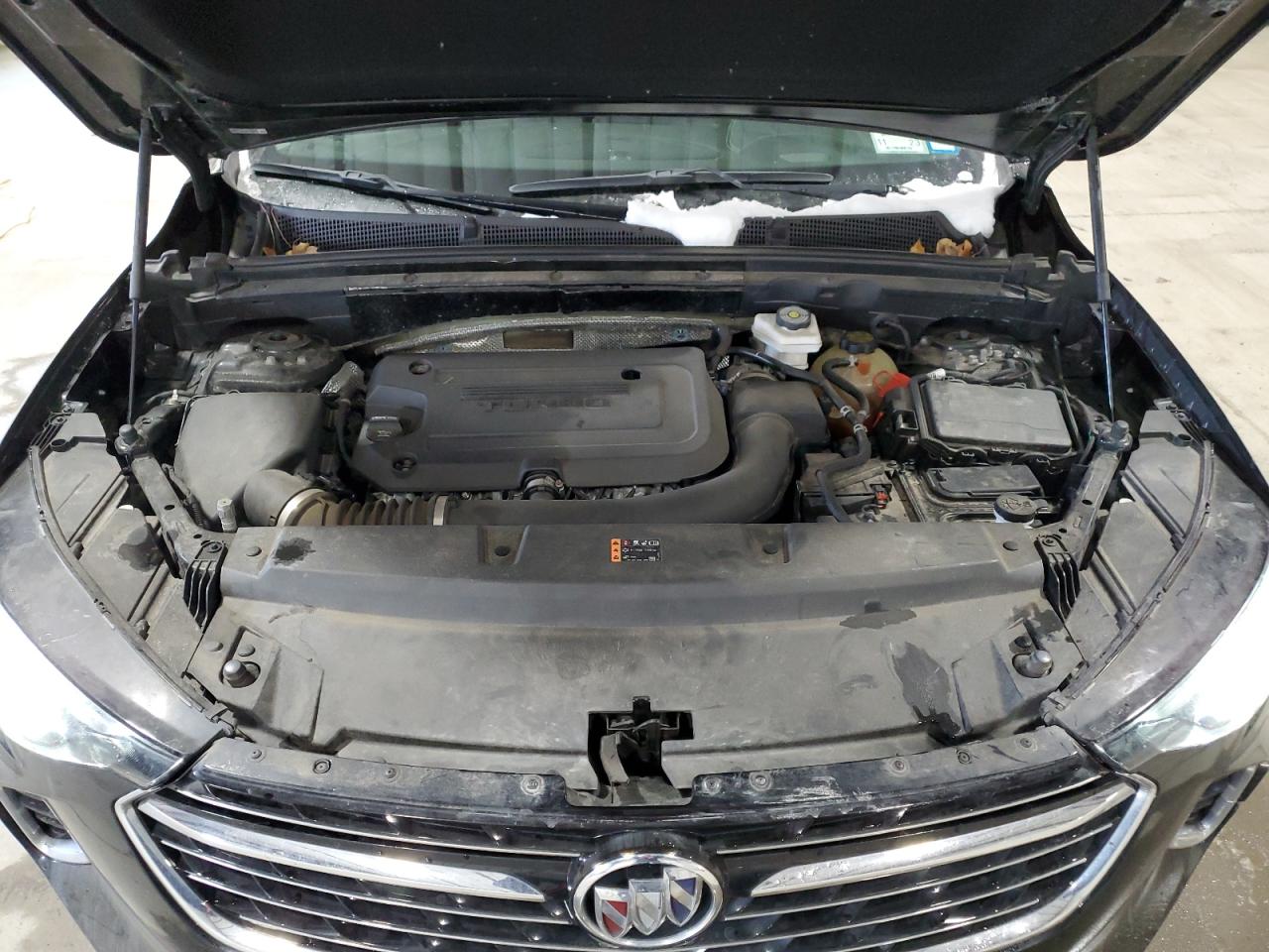 2021 Buick Envision VIN LRBFZMR49MD086080 Copart auction photo, rear end damage thumbnail 12