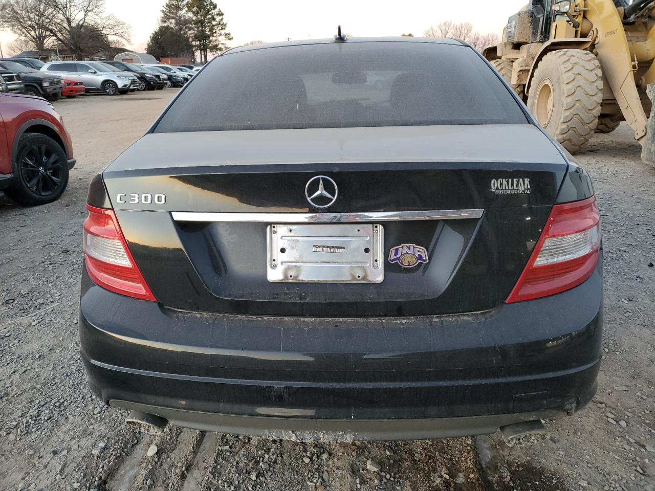 2010 Mercedes-Benz C-klasse VIN WDDGF5EB2AR100432 Copart auction photo, front end damage thumbnail 6