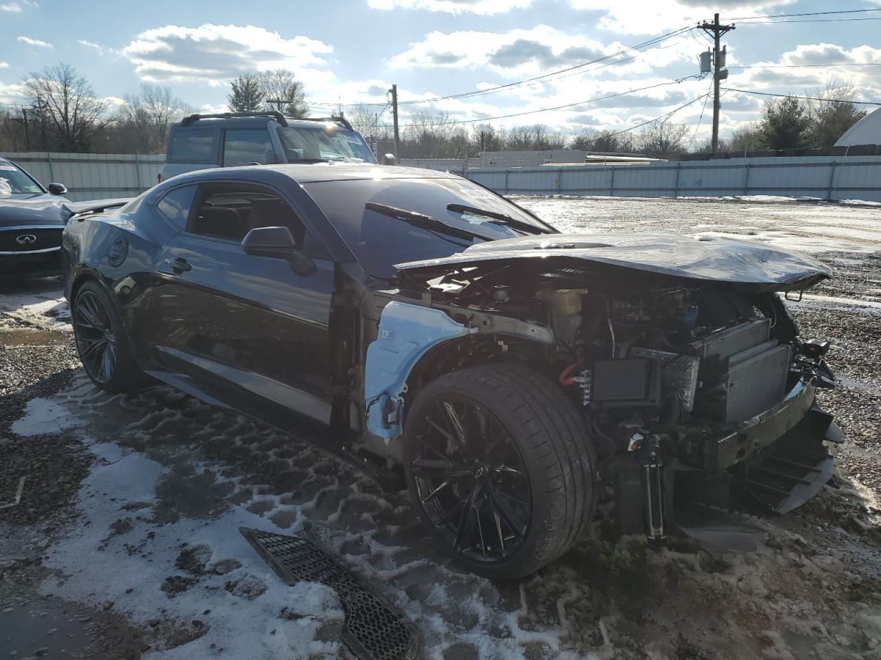 2022 Chevrolet Camaro VIN 1G1FK1R67N0105667 Copart auction photo, front end damage thumbnail 4