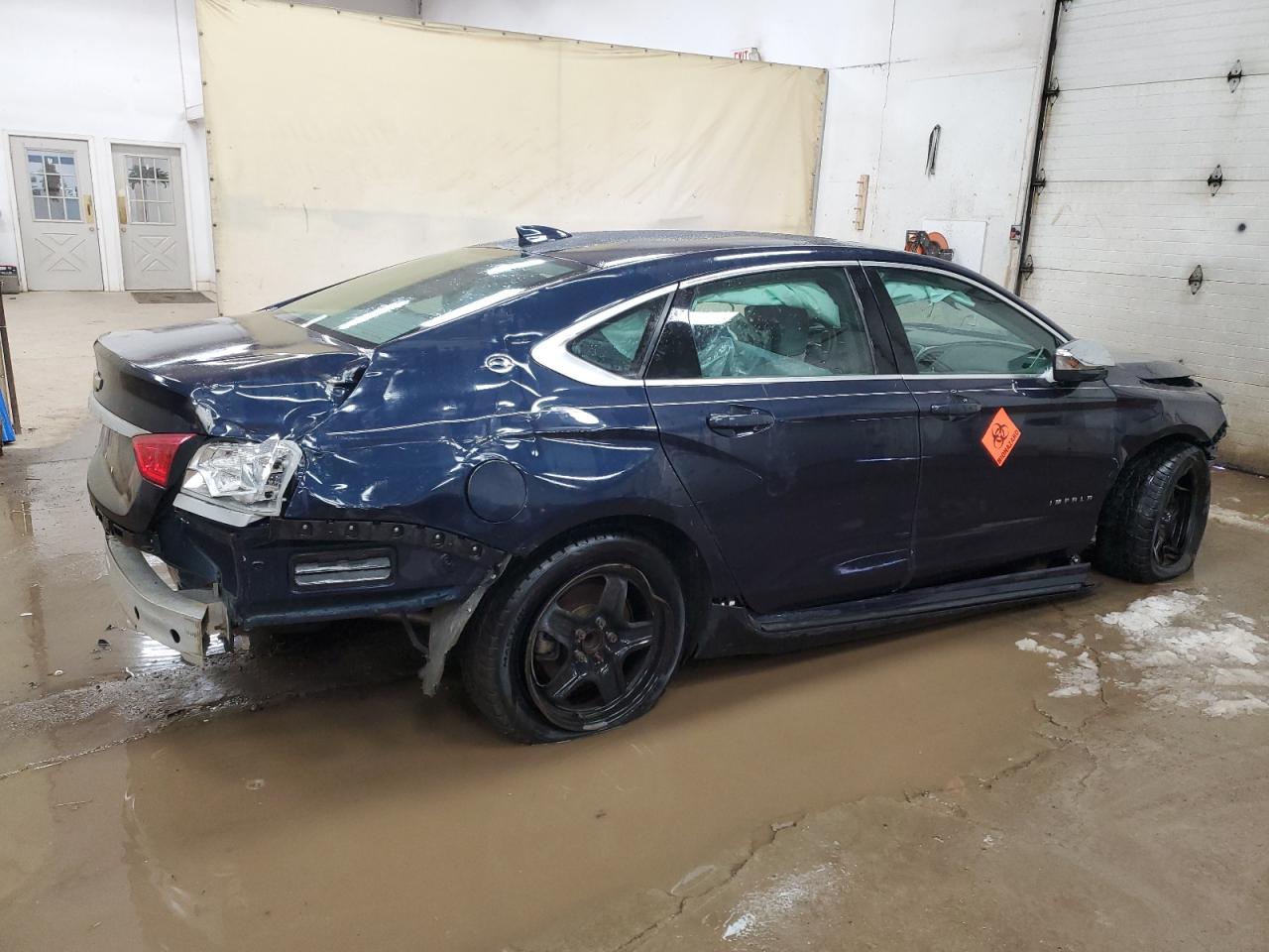 2017 Chevrolet Impala VIN 2G11Z5SA0H9116628 Copart auction photo, all over damage thumbnail 3