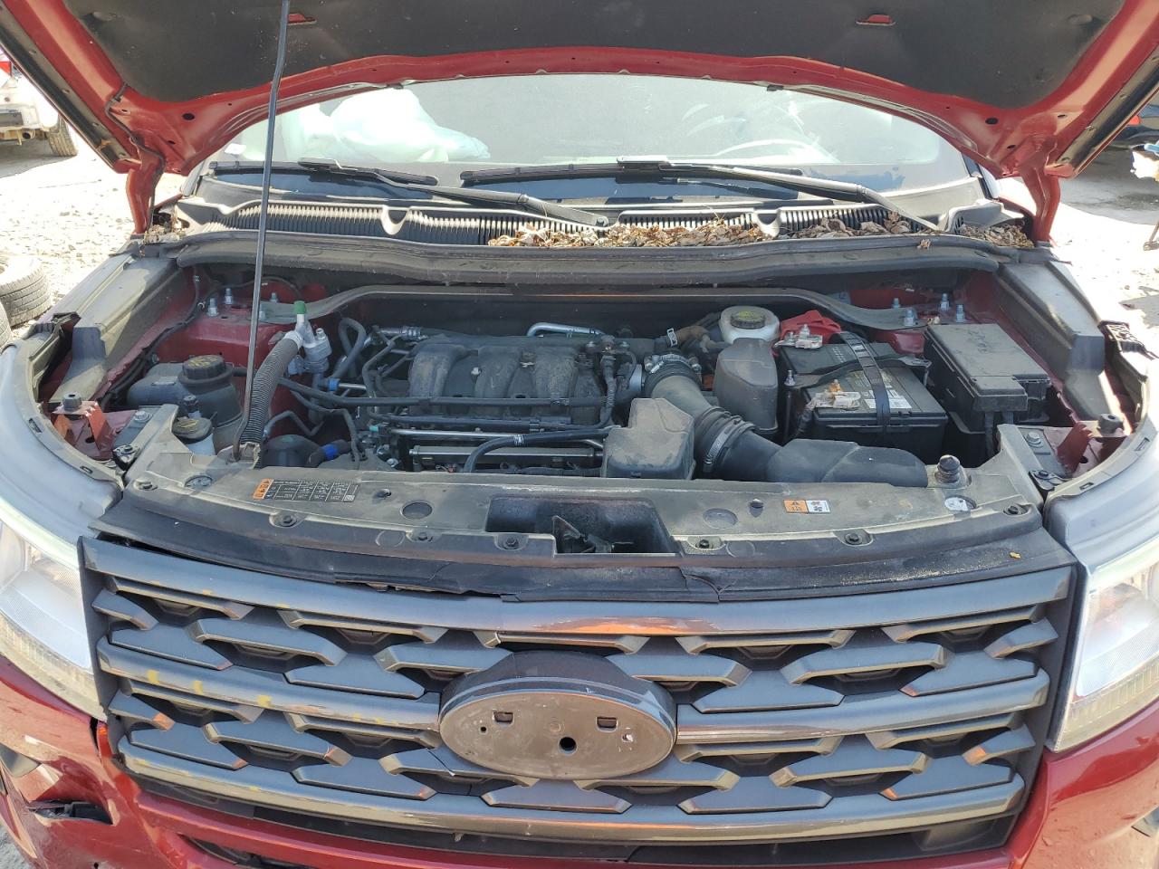 2019 Ford Explorer VIN 1FM5K8D86KGA86435 Copart auction photo, front end / minor dent/scratches damage thumbnail 14