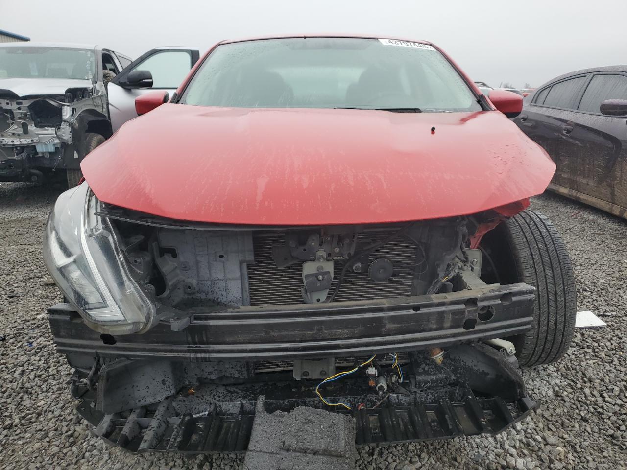 2017 Nissan Sentra VIN 3N1AB7AP4HY221754 Copart auction photo, front end damage thumbnail 5