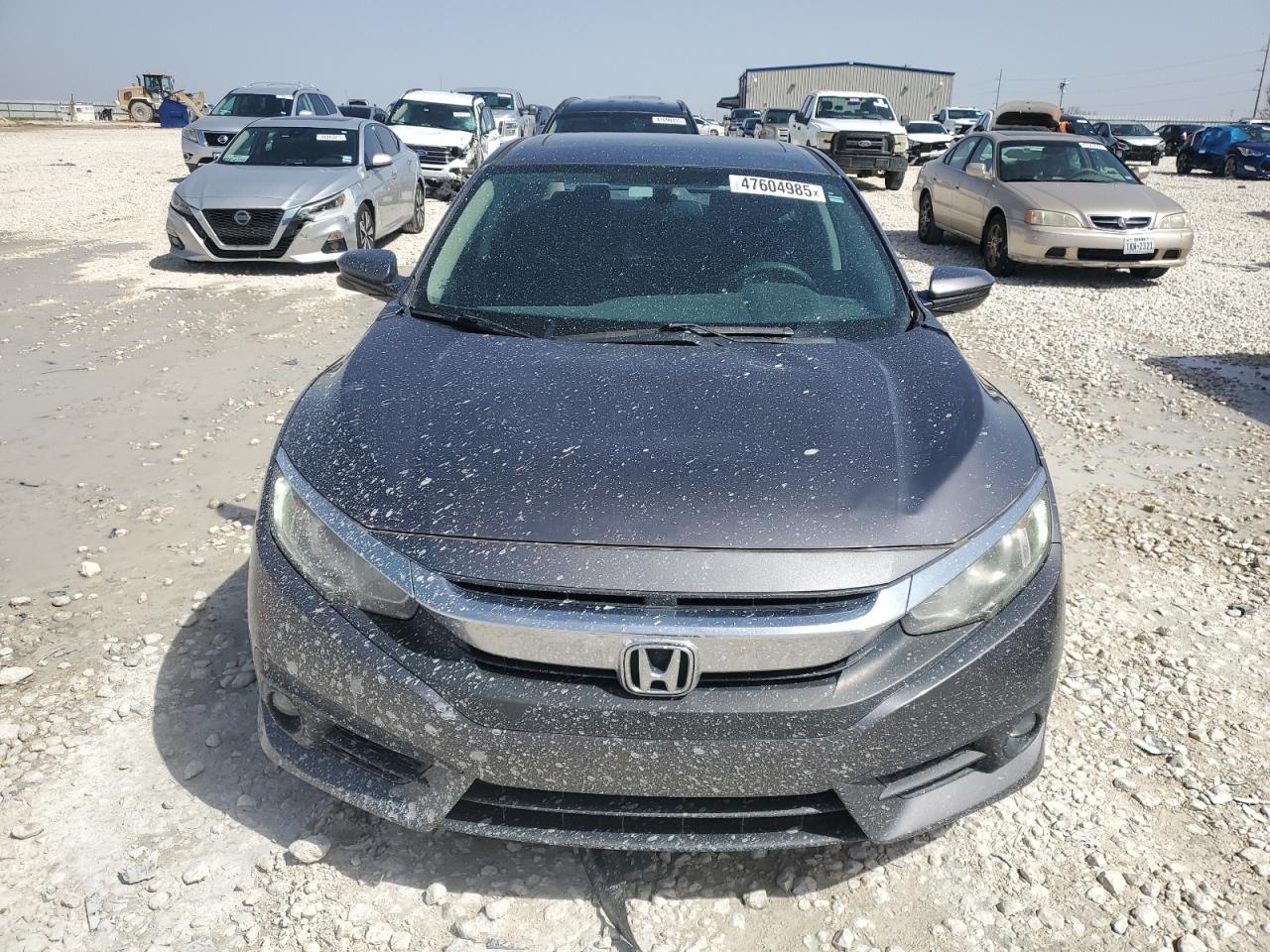 2016 Honda Civic VIN 2HGFC1F39GH630163 Copart auction photo, rear end damage thumbnail 5
