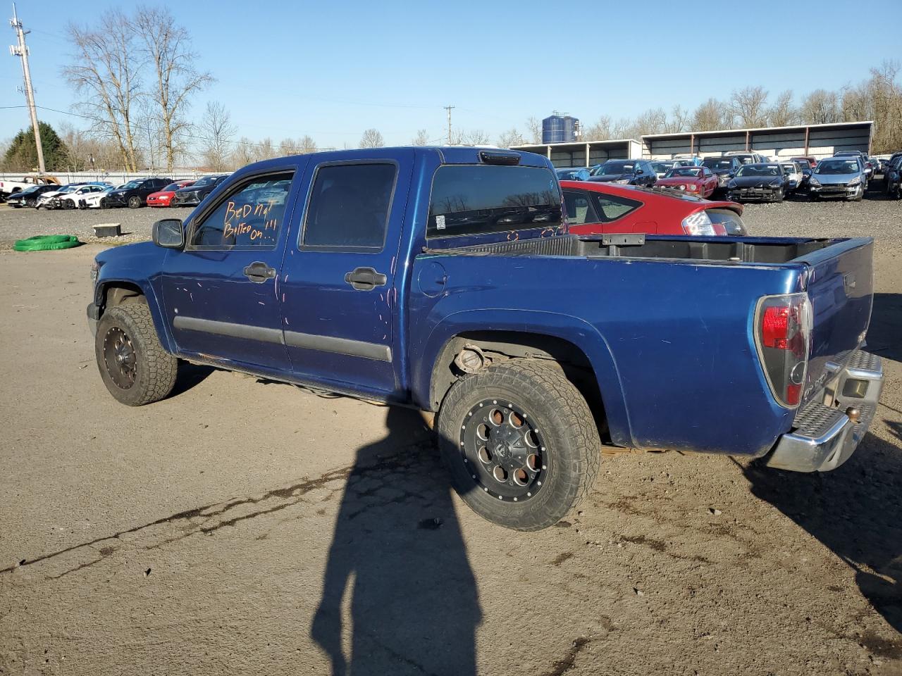 2006 GMC Canyon VIN 1GTDT136268216442 Copart auction photo, side damage thumbnail 2