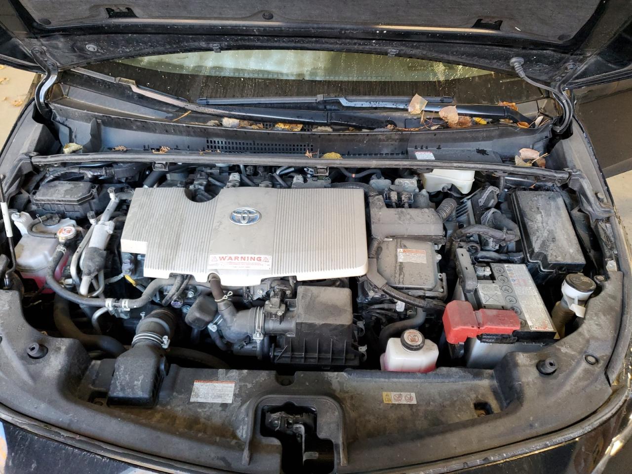 2021 Toyota Prius VIN JTDKAMFP3M3189782 Copart auction photo, rear end / side damage thumbnail 11