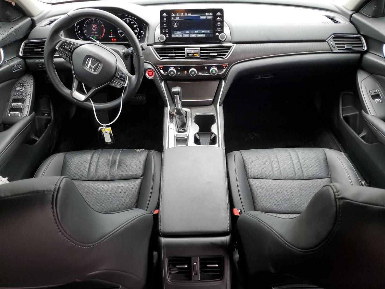 2019 Honda Accord VIN 1HGCV1F50KA024174 Copart auction photo, side damage thumbnail 8