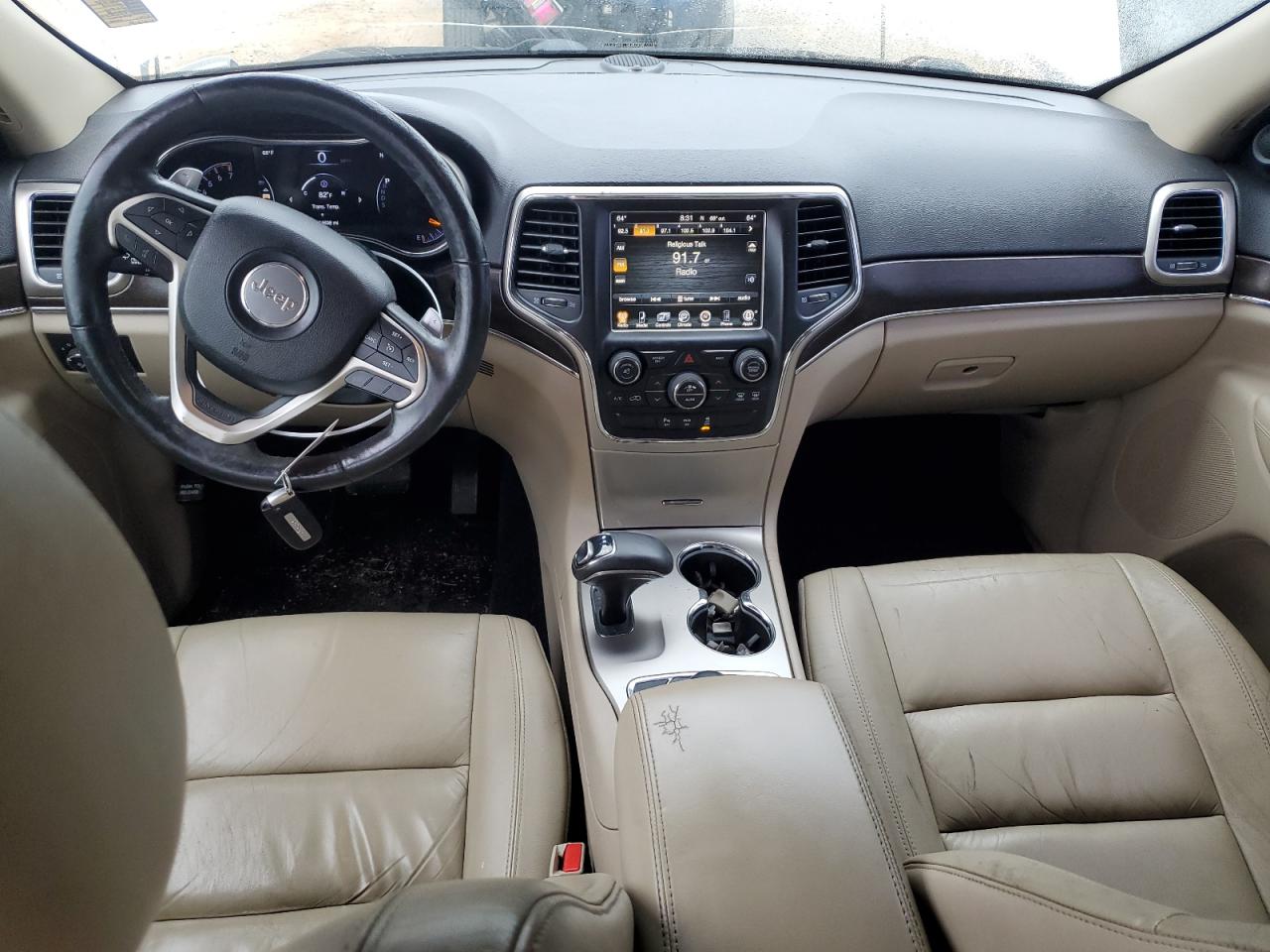 2014 Jeep Grand Cherokee VIN 1C4RJFBG9EC356826 Copart auction photo, rear end / minor dent/scratches damage thumbnail 8