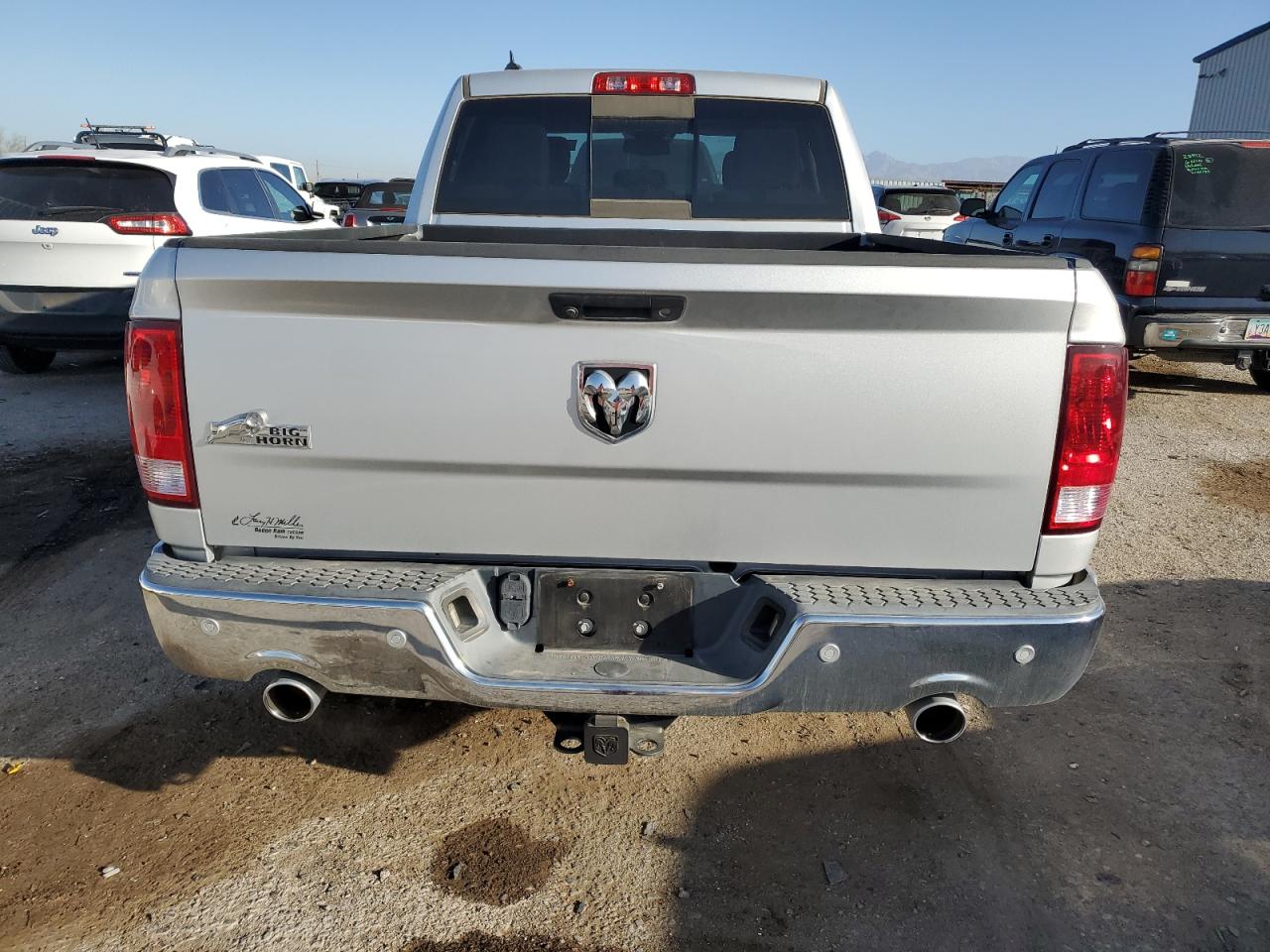 2017 RAM 1500 VIN 1C6RR6GT8HS847341 Copart auction photo, front end / undercarriage damage thumbnail 6