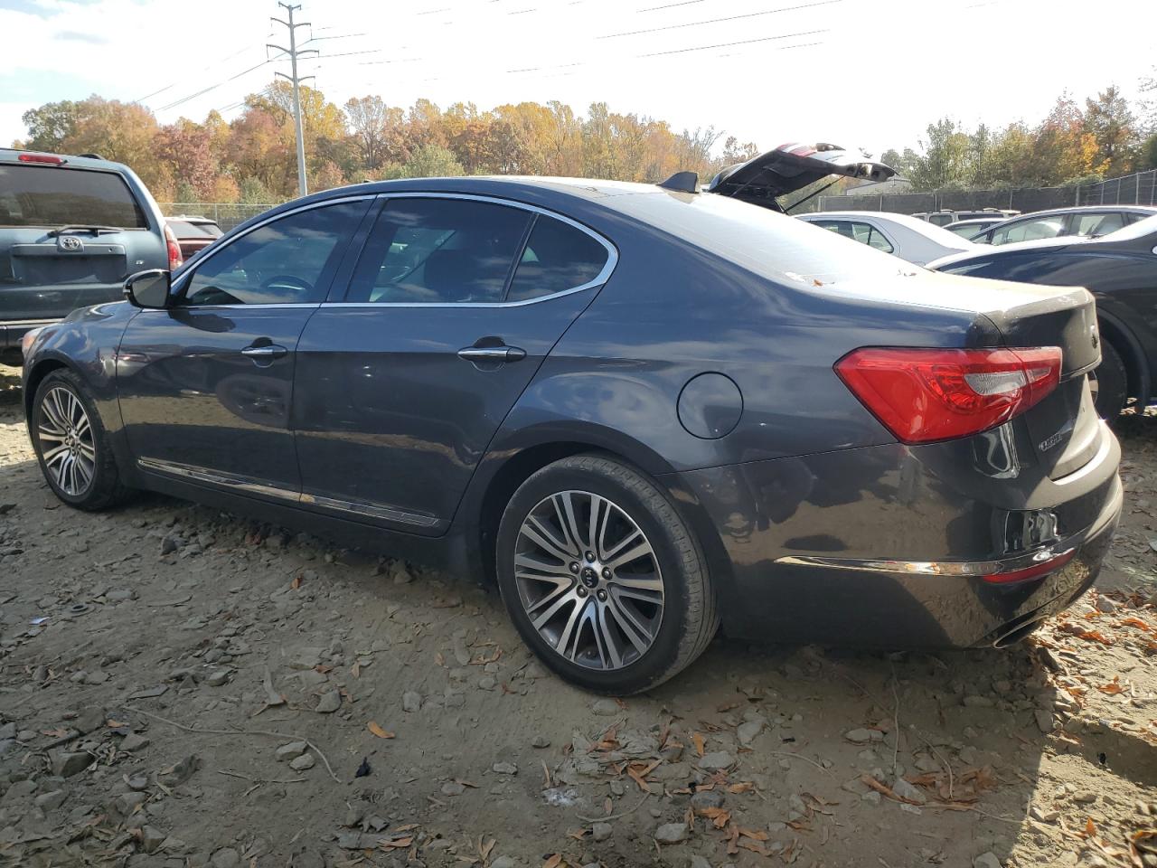 2015 KIA Cadenza VIN KNALN4D74F5177897 Copart auction photo, front end damage thumbnail 2