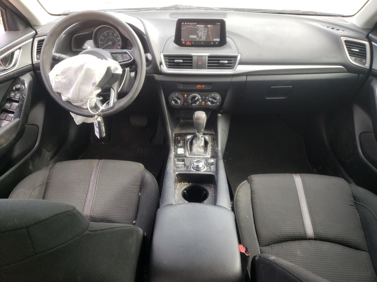 2018 Mazda 3 VIN 3MZBN1U71JM187848 Copart auction photo, front end damage thumbnail 8