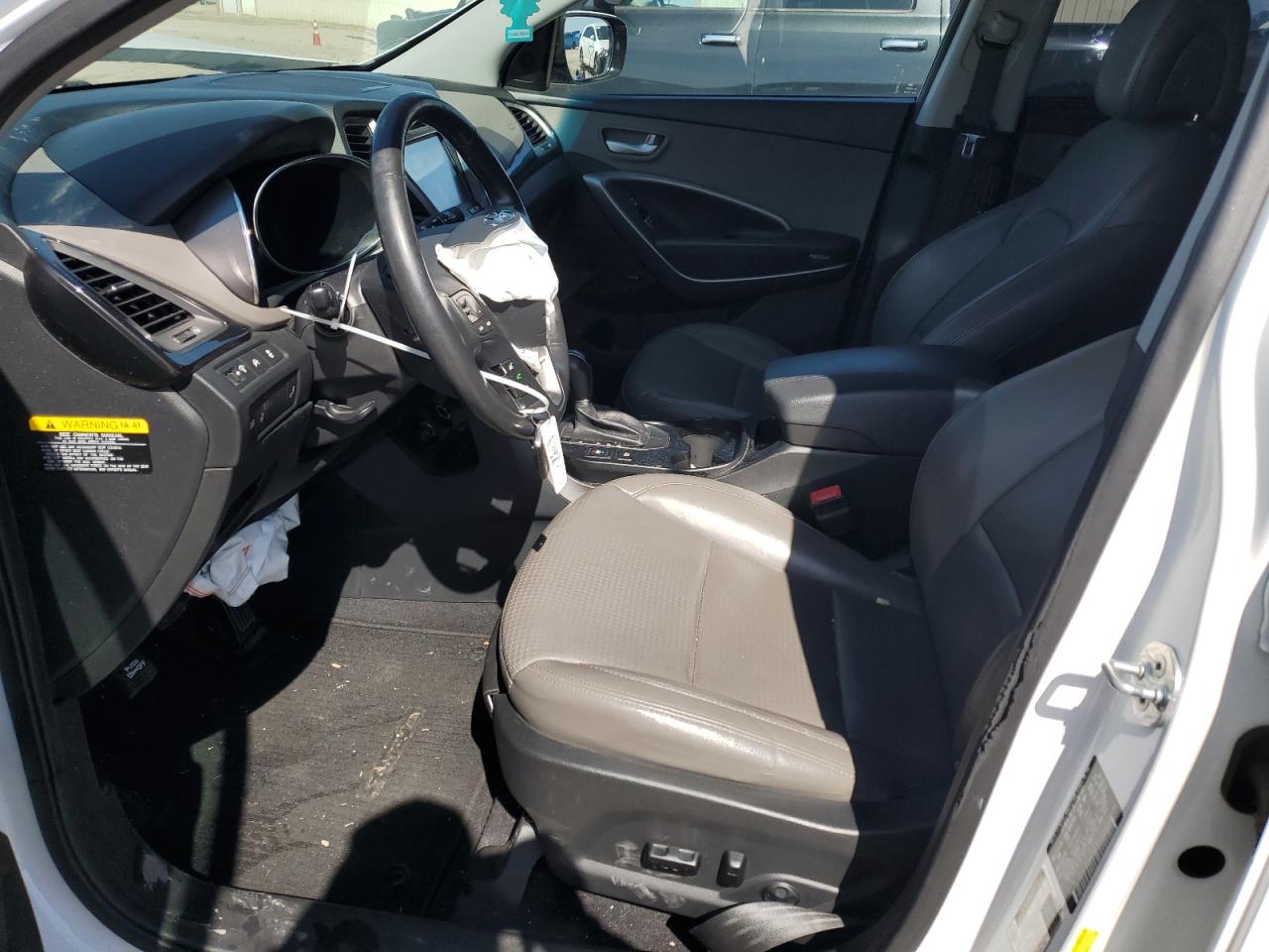 2014 Hyundai Santa Fe VIN 5XYZU3LB2EG155287 Copart auction photo, front end damage thumbnail 7