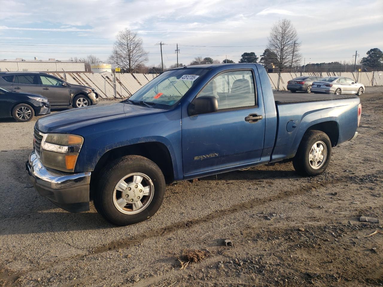 2005 GMC Canyon VIN 1GTCS148858240144