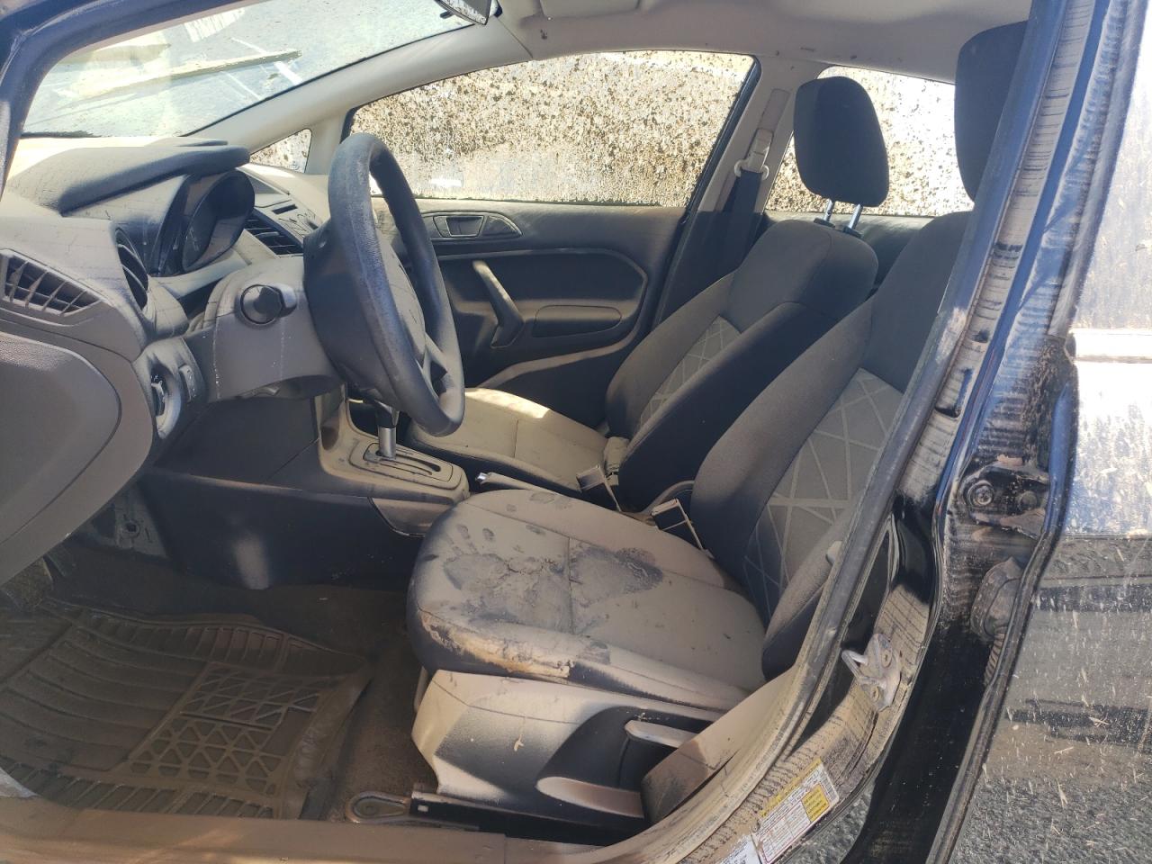 2014 Ford Fiesta VIN 3FADP4AJ4EM153387 Copart auction photo, water/flood damage thumbnail 7