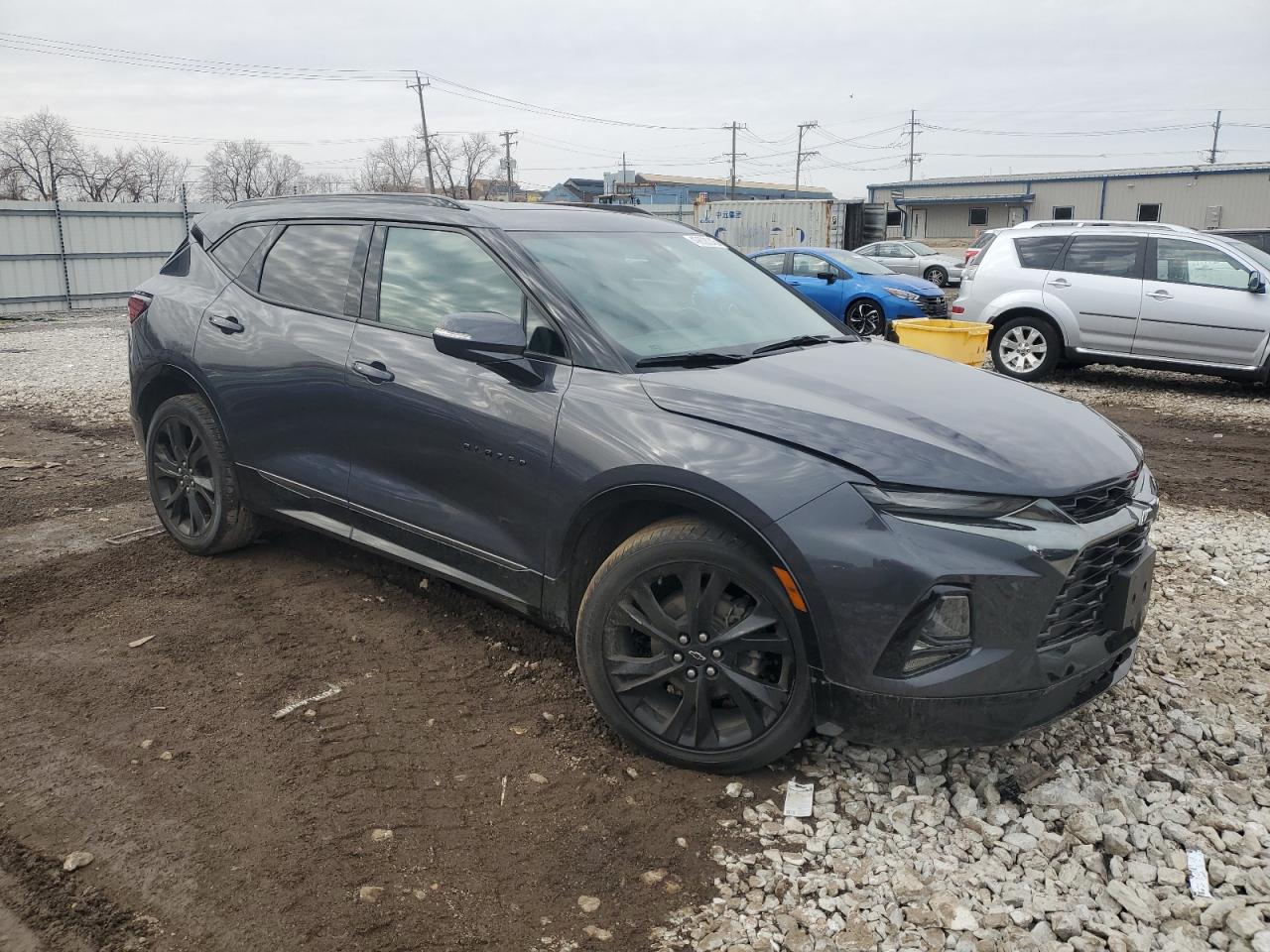 2021 Chevrolet Blazer VIN 3GNKBKRS5MS556233 Copart auction photo, front end damage thumbnail 4