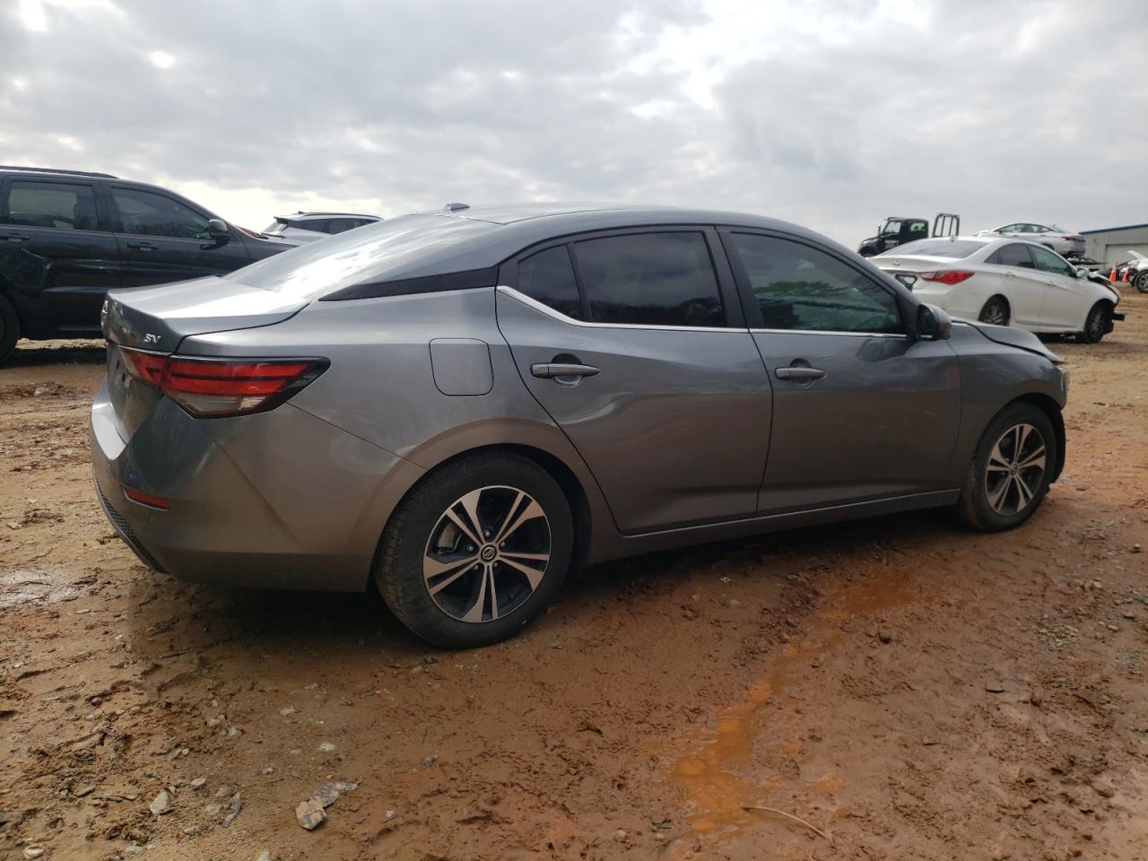 2021 Nissan Sentra VIN 3N1AB8CV2MY236071 Copart auction photo, front end damage thumbnail 3