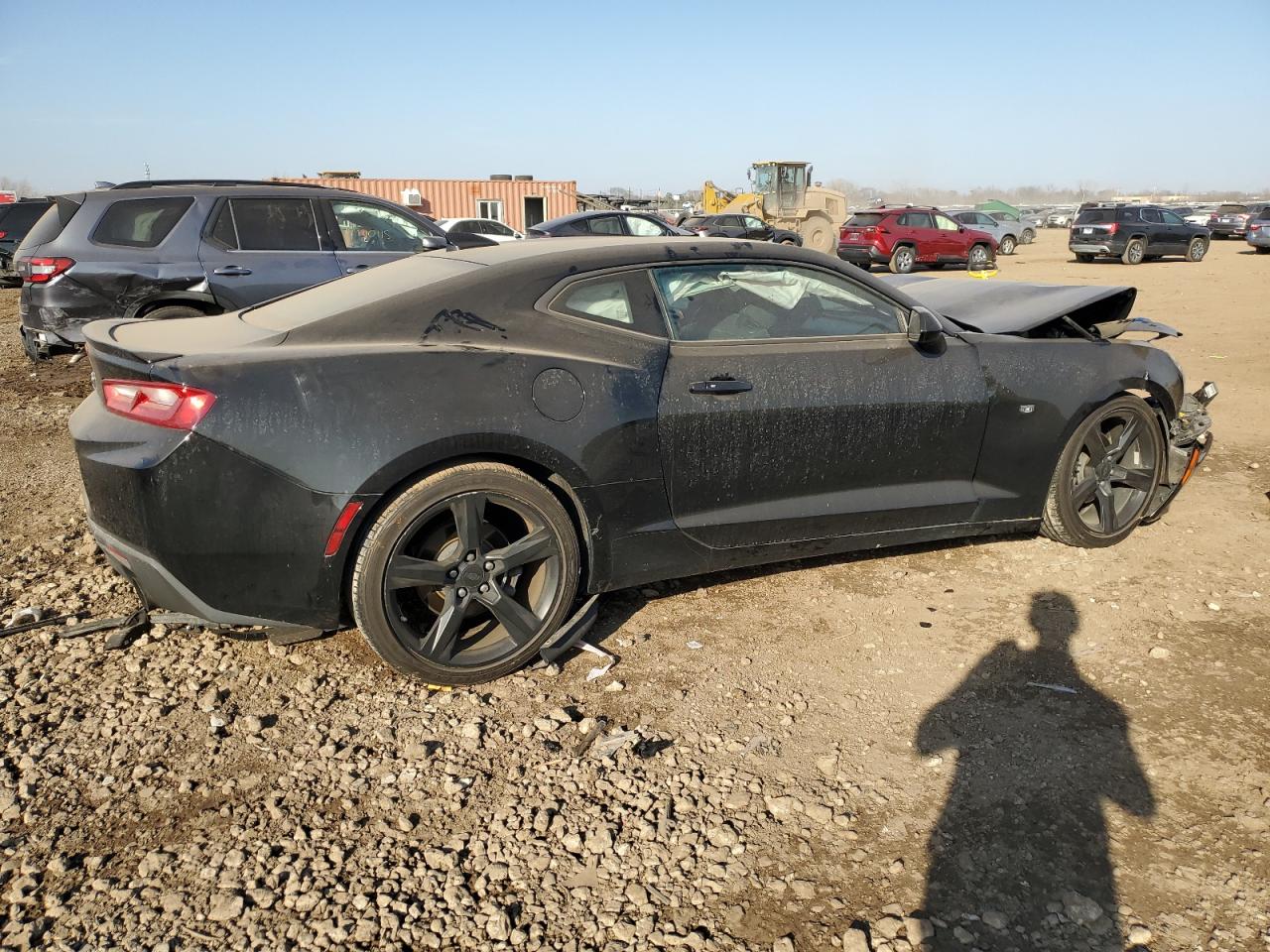 2018 Chevrolet Camaro VIN 1G1FB1RX1J0158299 Copart auction photo, front end damage thumbnail 3