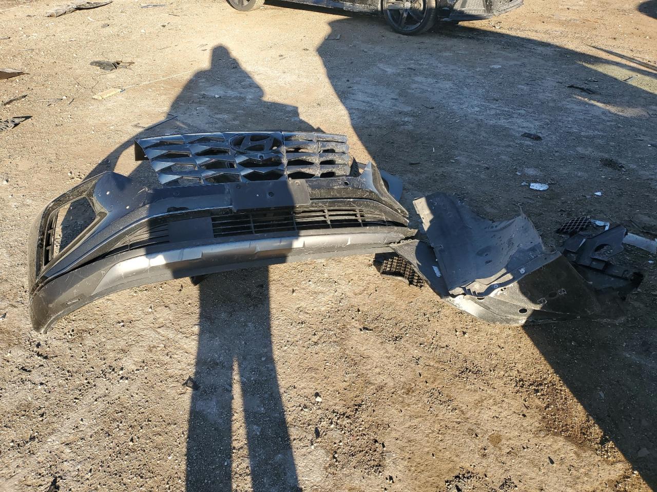 2022 Hyundai Tucson VIN 5NMJECAE5NH075916 Copart auction photo, all over damage thumbnail 13