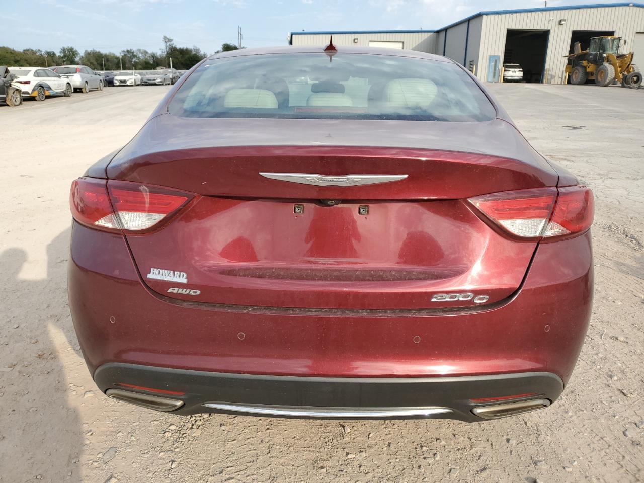 2015 Chrysler 200 VIN 1C3CCCEG6FN567244 Copart auction photo, front end / minor dent/scratches damage thumbnail 6