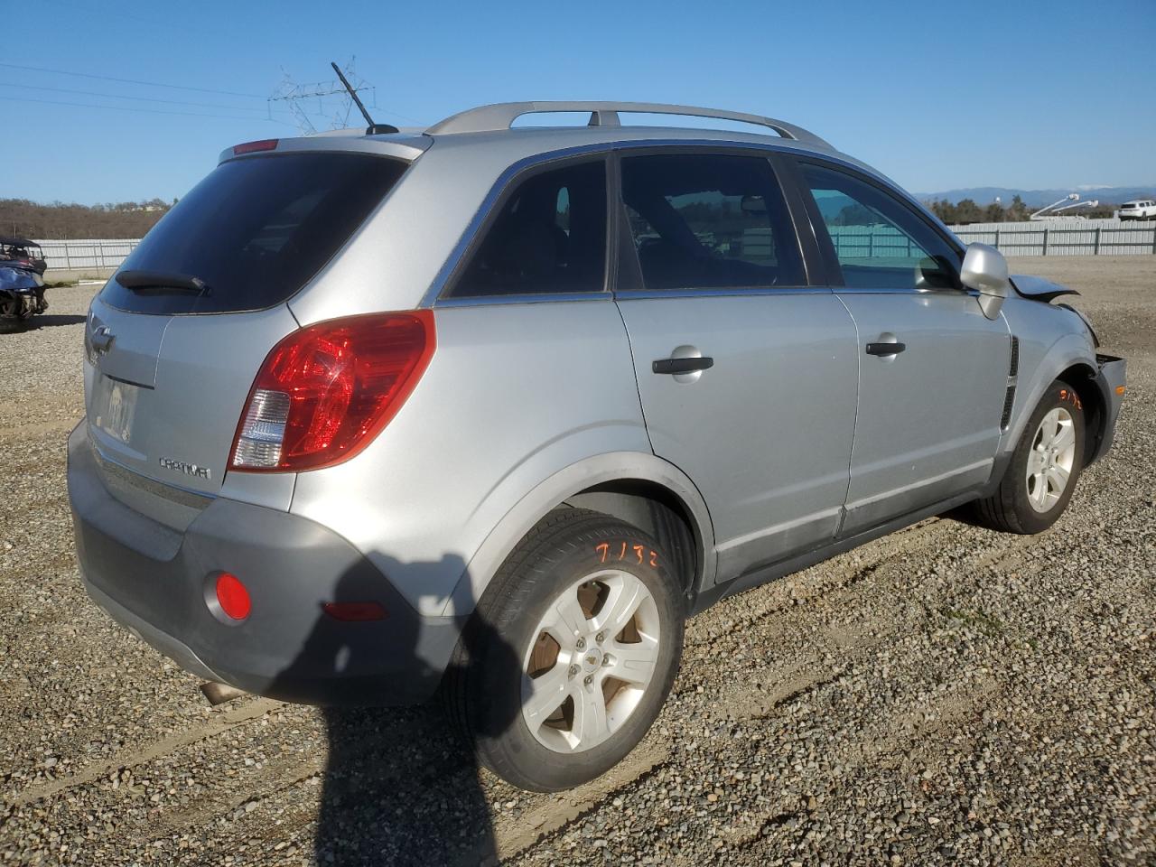 2013 Chevrolet Captiva VIN 3GNFL2EK8DS515115 Copart auction photo, front end damage thumbnail 3