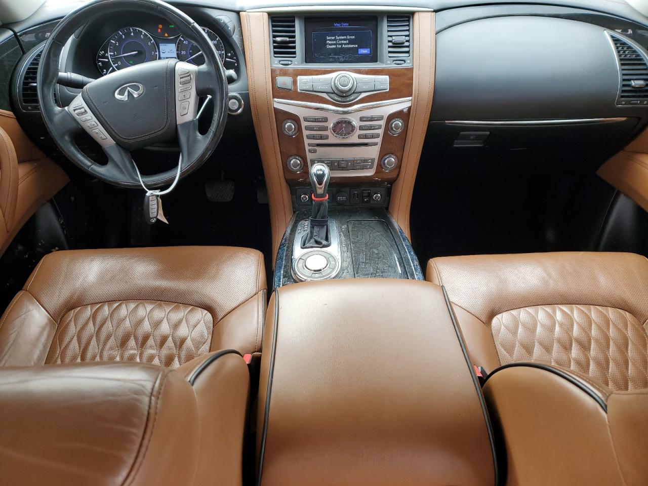 2019 Infiniti QX80 VIN JN8AZ2NF8K9681398 Copart auction photo, minor dent/scratches damage thumbnail 8