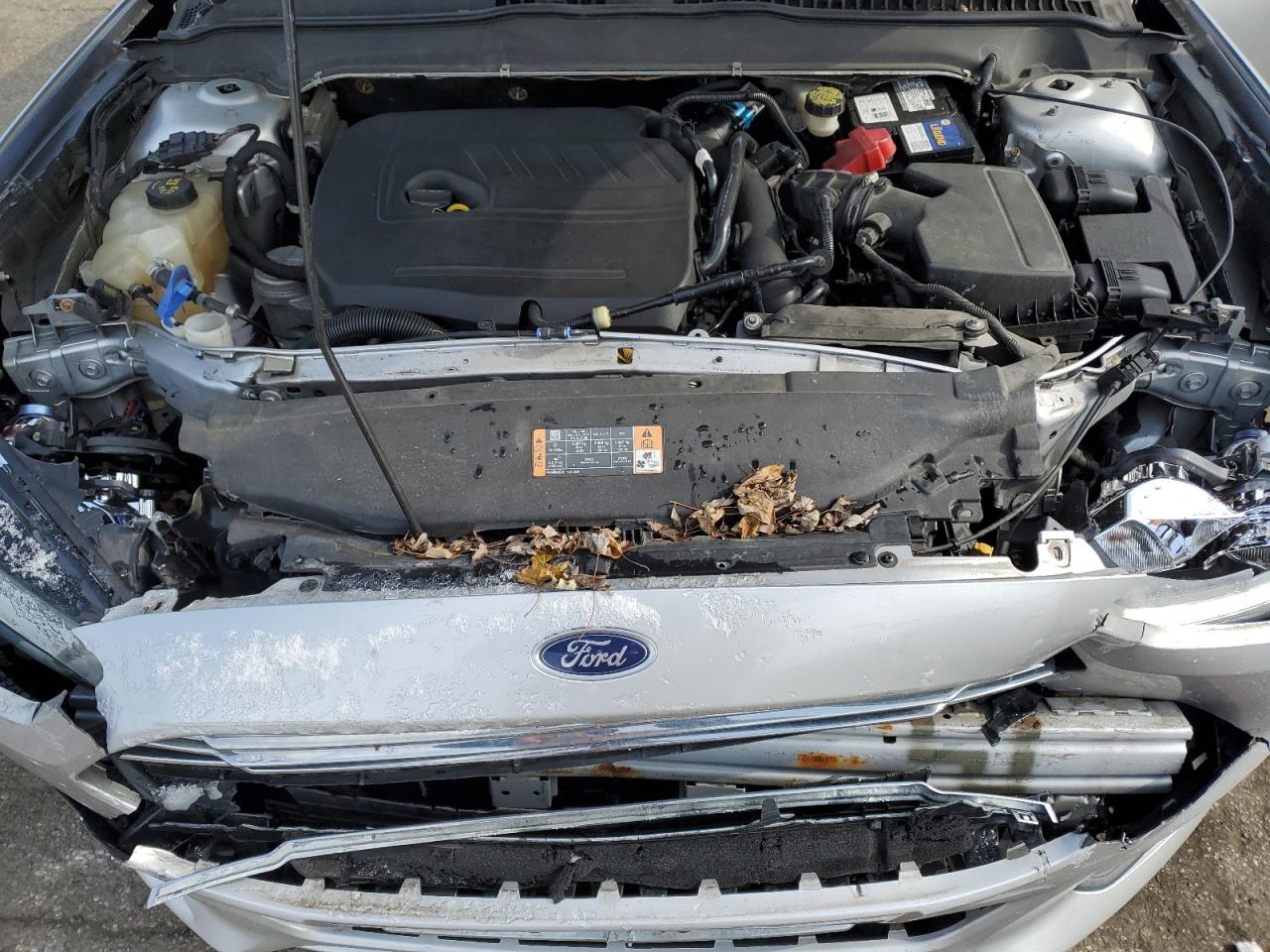 2014 Ford Fusion VIN 1FA6P0HDXE5353889 Copart auction photo, front end damage thumbnail 12