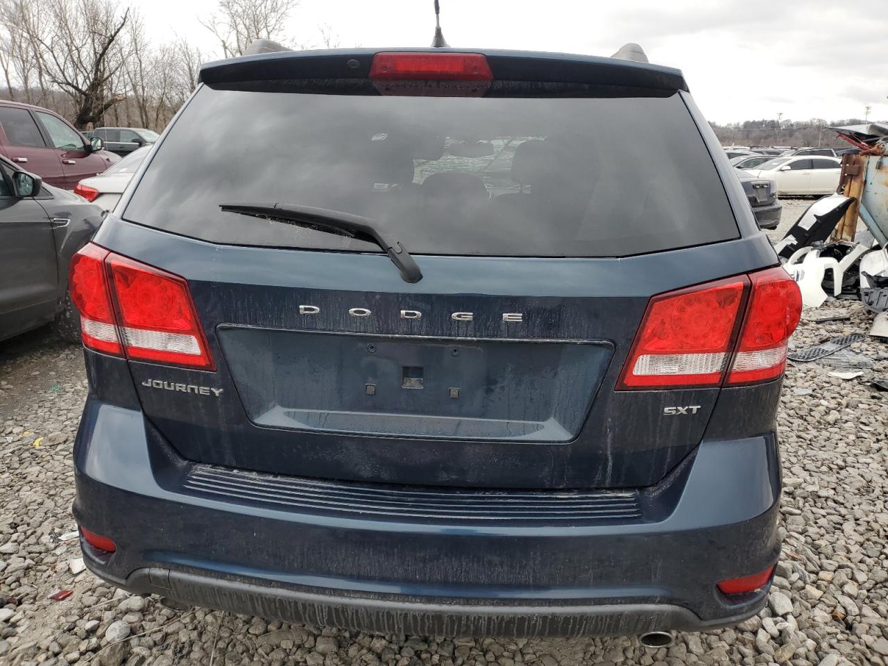 2013 Dodge Journey VIN 3C4PDCBG4DT587472 Copart auction photo, all over damage thumbnail 6