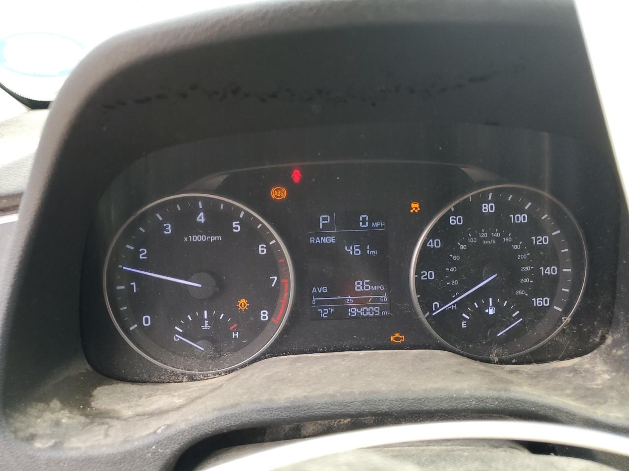 2017 Hyundai Elantra VIN KMHD74LF2HU161874 Copart auction photo, front end damage thumbnail 9