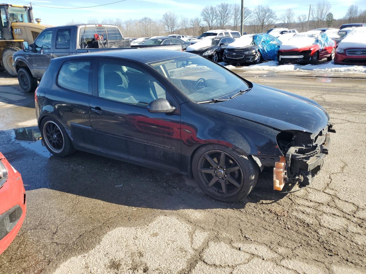 2006 Volkswagen Golf VIN WVWAR71K46W202025 Copart auction photo, front end damage thumbnail 4