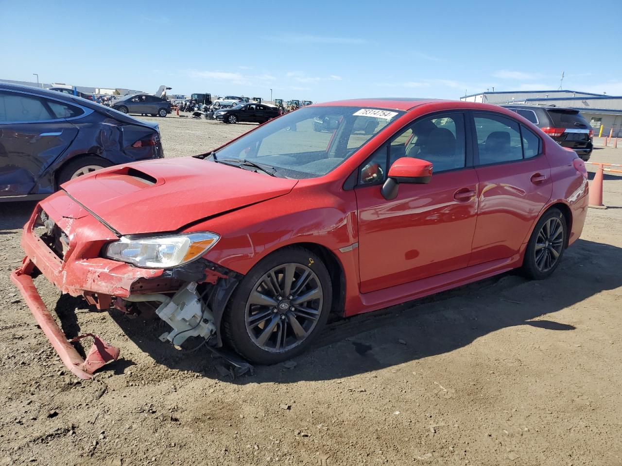 2015 Subaru WRX VIN JF1VA1D62F9825717