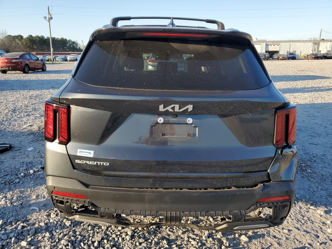 2024 KIA Sorento VIN 5XYRL4JC4RG299112 Copart auction photo, front end / rear end damage thumbnail 6