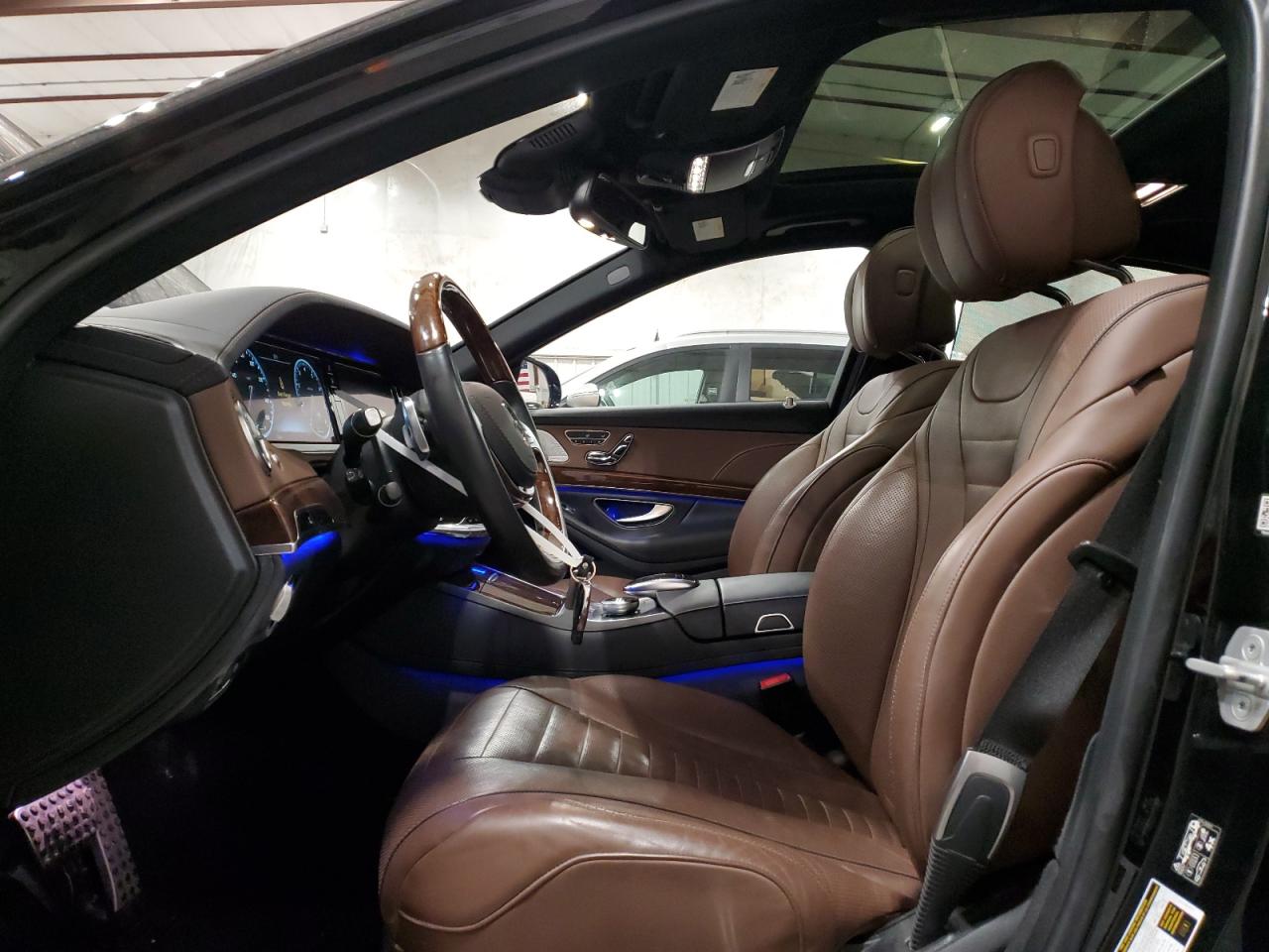 2017 Mercedes-Benz S-klasse VIN WDDUG8FB0HA339812 Copart auction photo, front end damage thumbnail 7